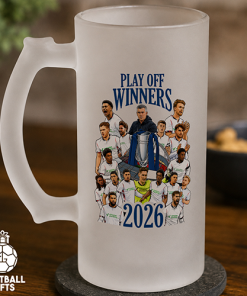 Bolton Wanderers Play Off Winners 2026 Frosted Beer Glass