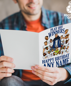 Alternative view of Bolton Wanderers Play Off Winners 2026 Personalised Greeting Card