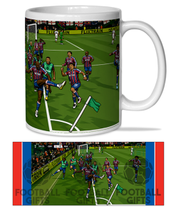 Mateta Goal Celebration Mug Crystal Palace Europa Conference Champions 2026