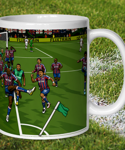 Alternative view of Mateta Goal Celebration Mug Crystal Palace Europa Conference Champions 2026