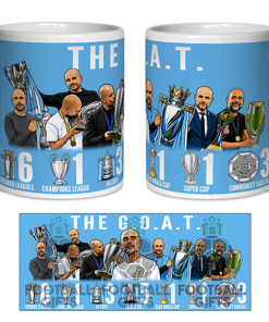Pep The Goat Mug Cup Pep Guardiola Man City