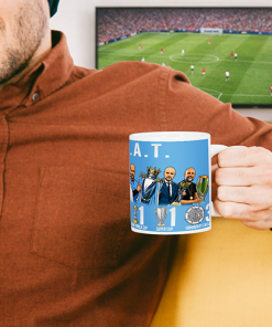 Alternative view of Pep The Goat Mug Cup Pep Guardiola Man City