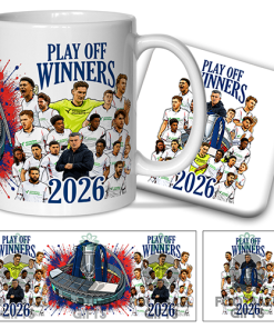 Bolton Wanderers Play Off Winners 2026 Mug & Coaster Set