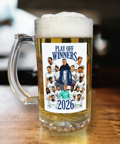 Bolton Wanderers Play Off Winners 2026 Beer Glass