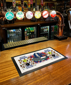 Alternative view of Bolton Wanderers Play Off Winners 2026 Bar Runner Mat