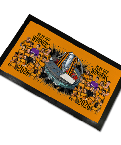 Hull City Play Off Winners 2026 Bar Runner Mat