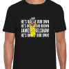 James Belshaw Player Chant Black T-Shirt Tee Notts County Play Off Winners 2026