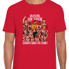 Mackems On Tour Red T-Shirt Sunderland In Europe Here We Come 2026 T-Shirt