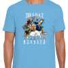 Pep The Goat Sky Blue T-Shirt Tee Pep Guardiola Man City