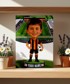 Barnet Make Me A Bobble Head Personalised Stadium Print Framed Print - Image 2
