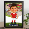 Barnsley Make Me A Bobble Head Personalised Stadium Print Framed Print