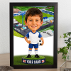 Barrow Make Me A Bobble Head Personalised Stadium Print Framed Print