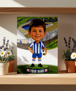 Brighton Make Me A Bobble Head Personalised Stadium Print Framed Print - Image 2