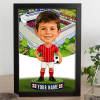 Bristol City Make Me A Bobble Head Personalised Stadium Print Framed Print