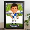Bristol Rovers Make Me A Bobble Head Personalised Stadium Print Framed Print