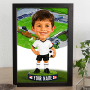 Bromley Make Me A Bobble Head Personalised Stadium Print Framed Print