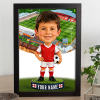 Fleetwood Town Make Me A Bobble Head Personalised Stadium Print Framed Print