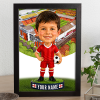 Leyton Orient Make Me A Bobble Head Personalised Stadium Print Framed Print