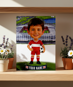 Middlesbrough Make Me A Bobble Head Personalised Stadium Print Framed Print - Image 2