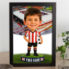 Sheffield United Make Me A Bobble Head Personalised Stadium Print Framed Print
