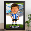 Sheffield Wednesday Make Me A Bobble Head Personalised Stadium Print Framed Print