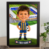 Shrewsbury Town Make Me A Bobble Head Personalised Stadium Print Framed Print