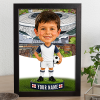 Spurs Make Me A Bobble Head Personalised Stadium Print Framed Print