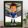St Johnstone Make Me A Bobble Head Personalised Stadium Print Framed Print