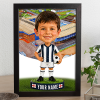 West Brom Make Me A Bobble Head Personalised Stadium Print Framed Print