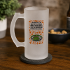 Barnet Frosted Beer Glass I Love You More Than That Love Hearts