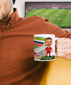 Aberdeen Make Me A Bobble Head Stadium Mug Cup Personalised Mug - Image 2