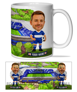 Birmingham City Make Me A Bobble Head Stadium Mug Cup Personalised Mug