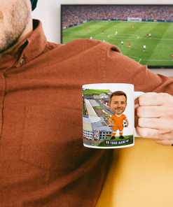 Blackpool Make Me A Bobble Head Stadium Mug Cup Personalised Mug - Image 2