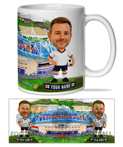 Bolton Wanderers Make Me A Bobble Head Stadium Mug Cup Personalised Mug