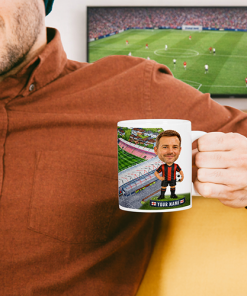 Bournemouth Make Me A Bobble Head Stadium Mug Cup Personalised Mug - Image 2