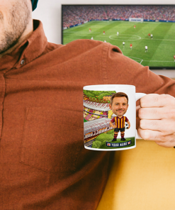 Bradford City Make Me A Bobble Head Stadium Mug Cup Personalised Mug - Image 2