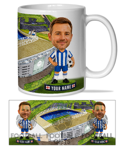 Brighton Make Me A Bobble Head Stadium Mug Cup Personalised Mug