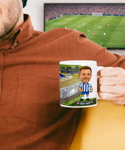 Brighton Make Me A Bobble Head Stadium Mug Cup Personalised Mug - Image 2