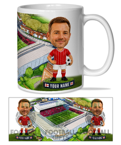 Bristol City Make Me A Bobble Head Stadium Mug Cup Personalised Mug