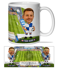 Bristol Rovers Make Me A Bobble Head Stadium Mug Cup Personalised Mug