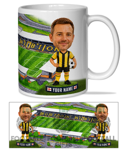 Burton Albion Make Me A Bobble Head Stadium Mug Cup Personalised Mug