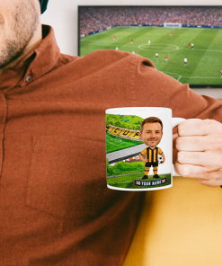 Cambridge United Make Me A Bobble Head Stadium Mug Cup Personalised Mug - Image 2