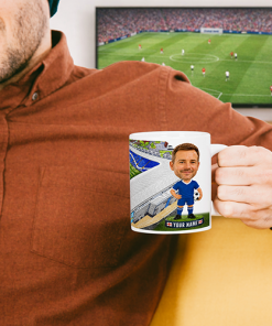 Cardiff City Make Me A Bobble Head Stadium Mug Cup Personalised Mug - Image 2