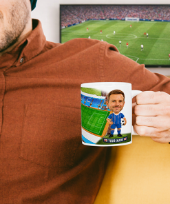 Carlisle United Make Me A Bobble Head Stadium Mug Cup Personalised Mug - Image 2