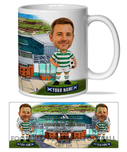 Celtic Make Me A Bobble Head Stadium Mug Cup Personalised Mug
