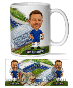 Chelsea Make Me A Bobble Head Stadium Mug Cup Personalised Mug
