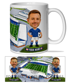 Chesterfield Make Me A Bobble Head Stadium Mug Cup Personalised Mug