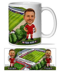 Crawley Town Make Me A Bobble Head Stadium Mug Cup Personalised Mug
