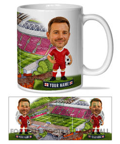 Crewe Alexandra Make Me A Bobble Head Stadium Mug Cup Personalised Mug