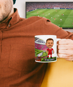 Crewe Alexandra Make Me A Bobble Head Stadium Mug Cup Personalised Mug - Image 2